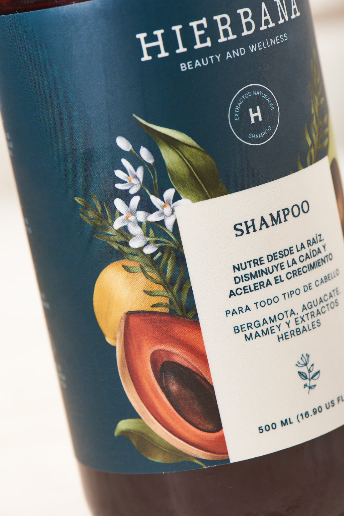 Shampoo de Extractos Naturales 500ML